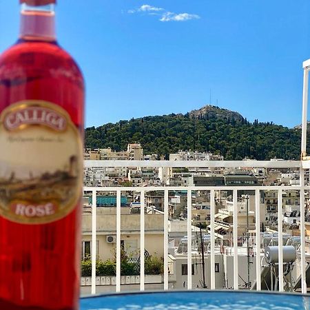 Apartment With Beautiful View Of Lycabettus Athén Kültér fotó